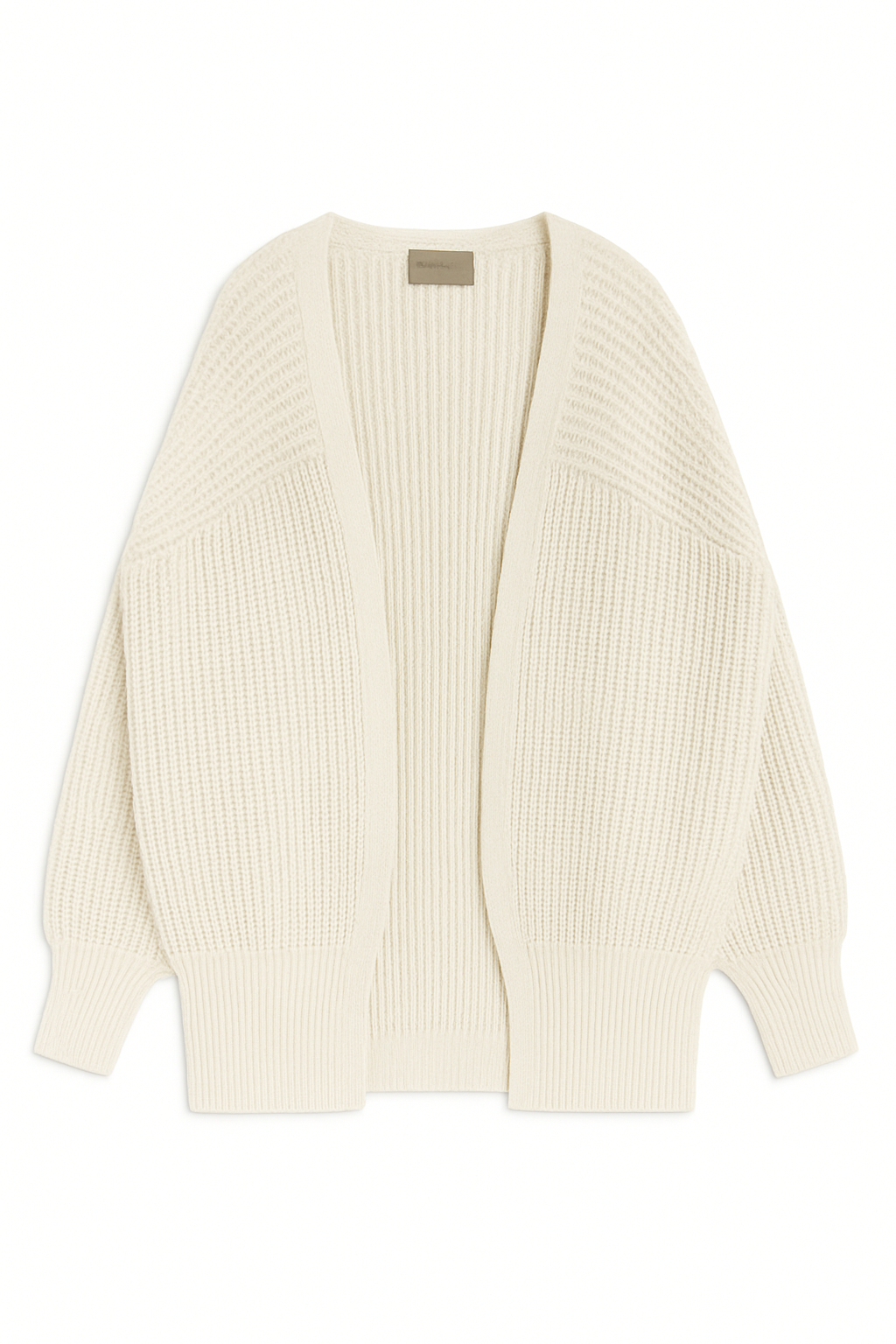 the off white short cardigan