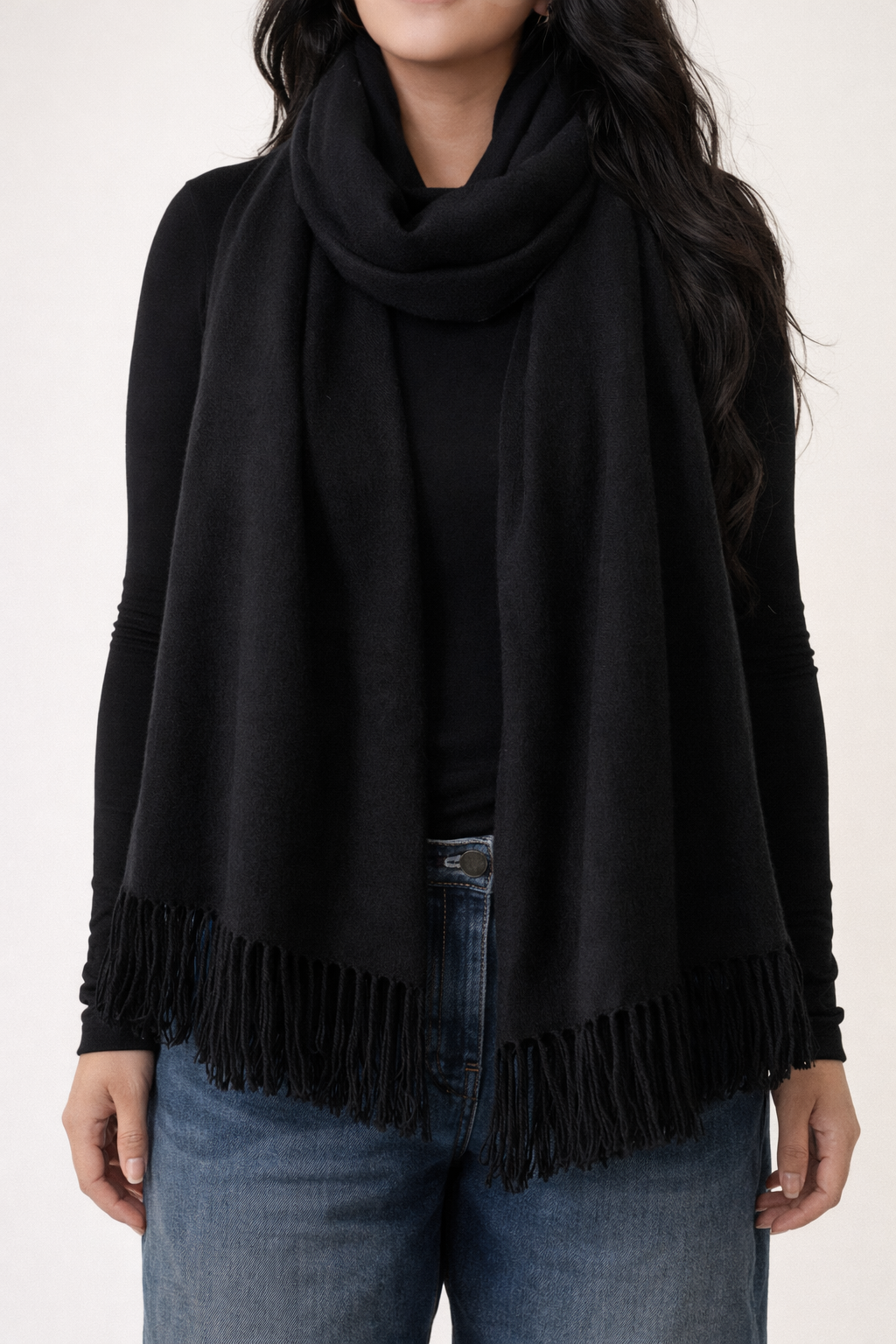the black scarf