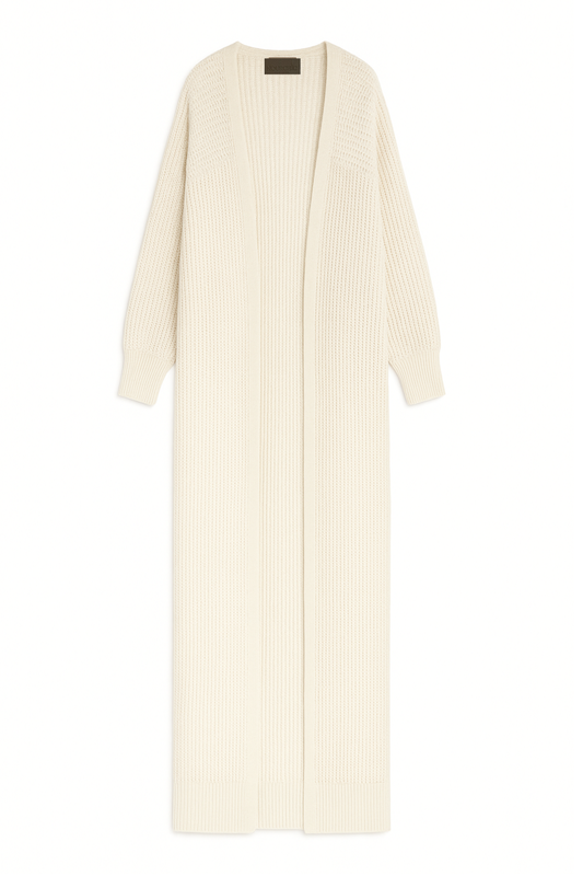 offwhite long cardigan