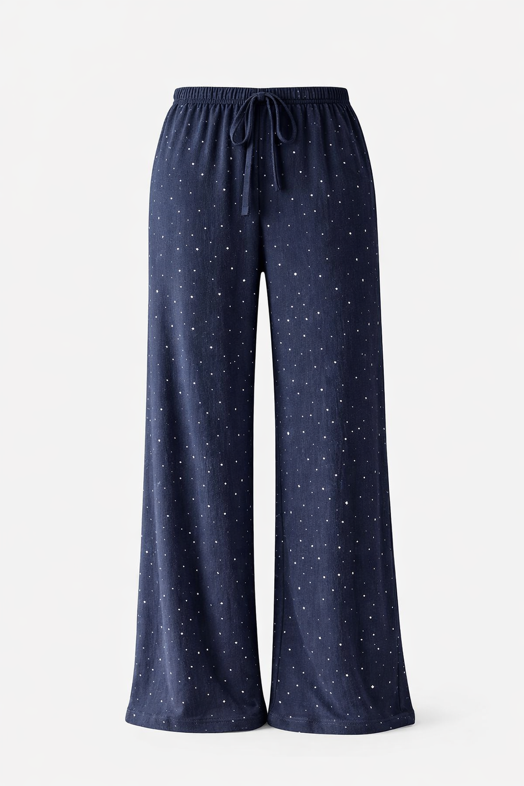 bling denim linen pants