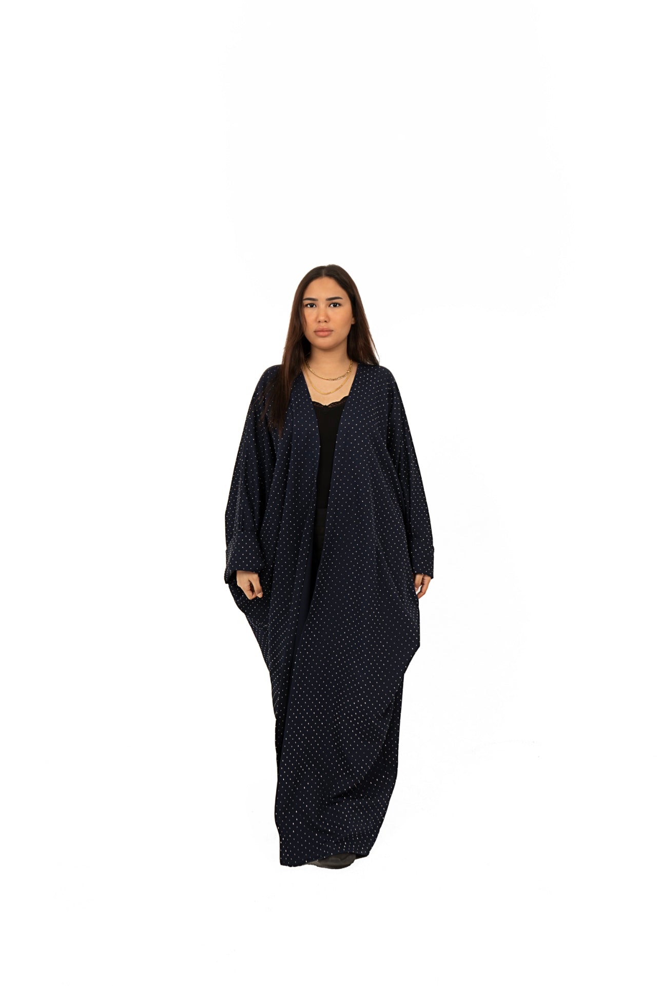 navy blue abaya