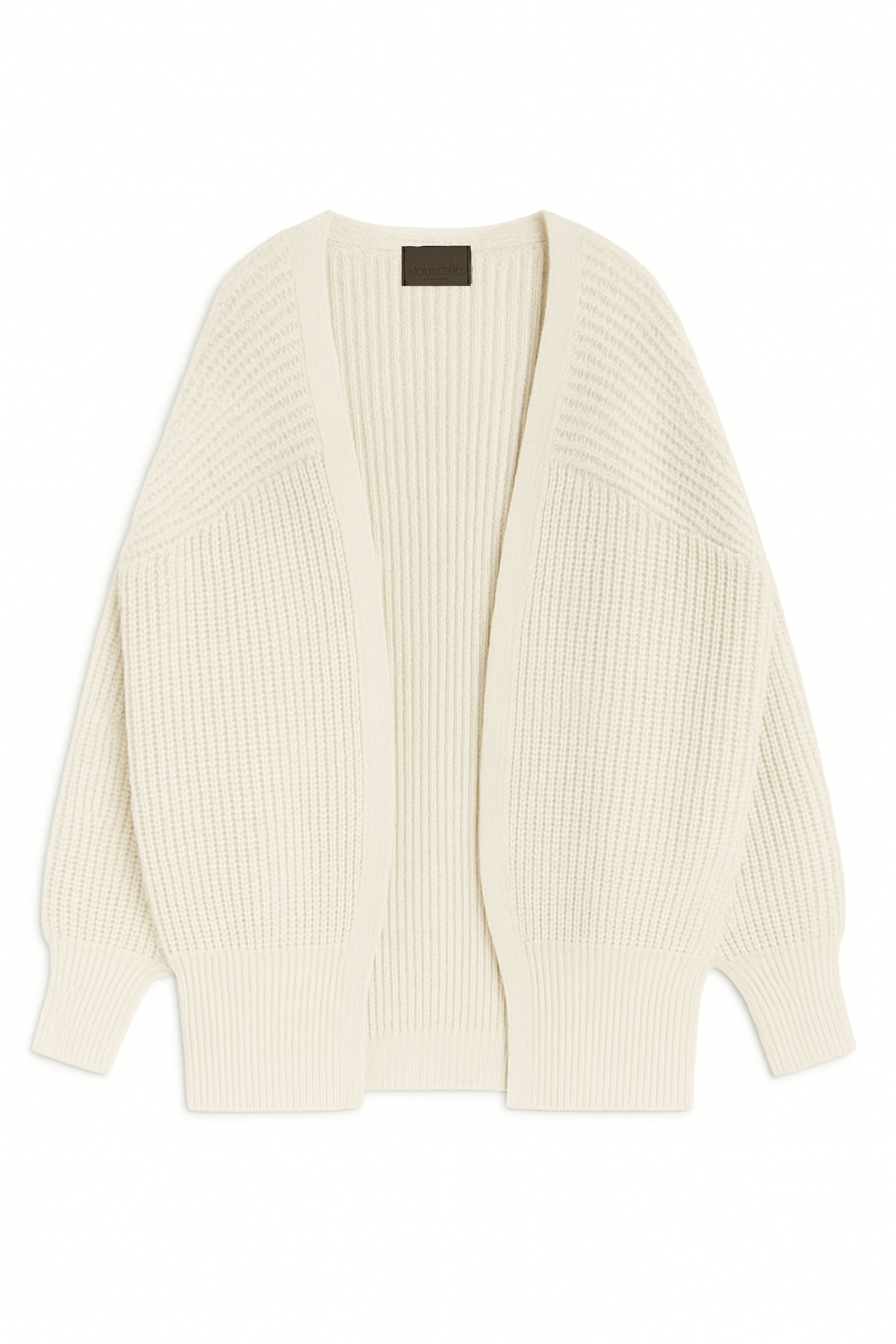 the off white short cardigan