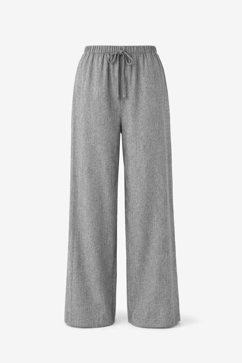 the linen grey washed pants