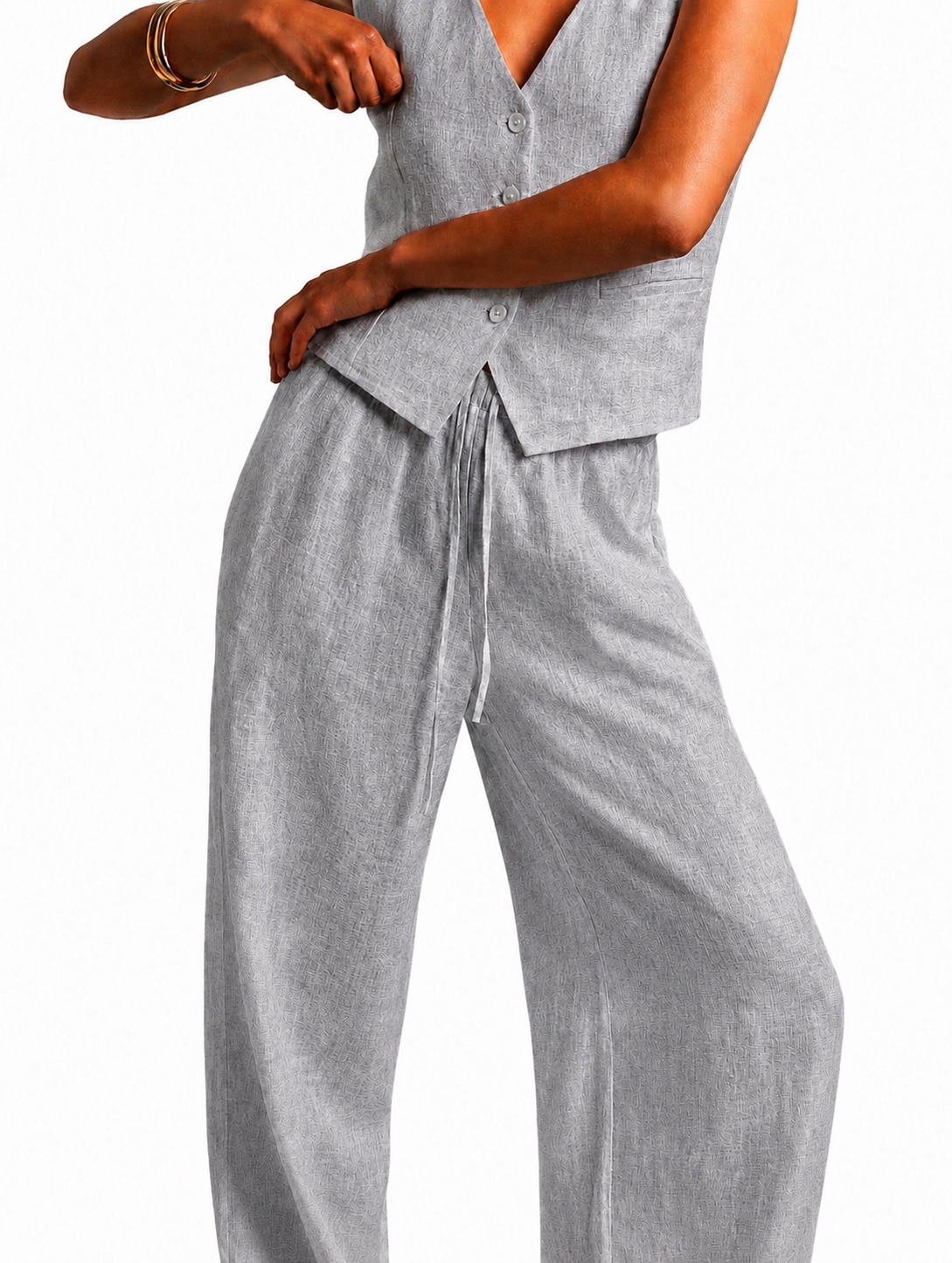 the grey washed linen set