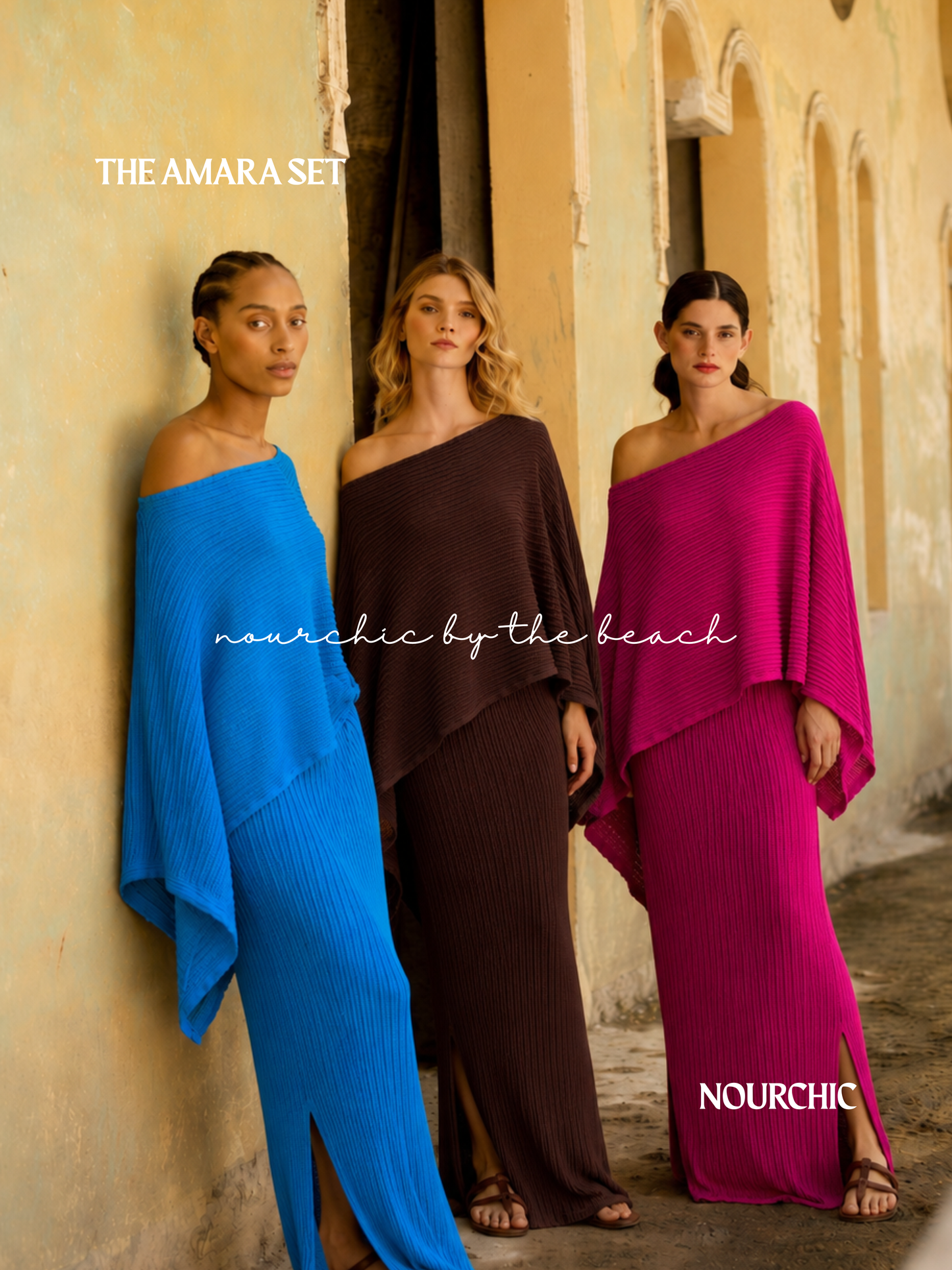 the amara set - fuschia